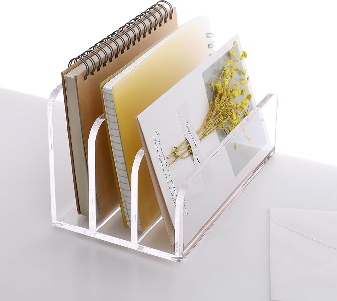 SANRUI Acrylic Mail File Organizer Sorters - Image 8