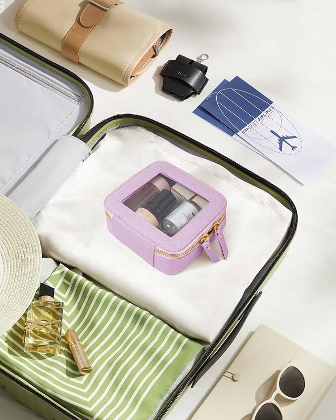 Travel Clear Makeup Bag Set, TSA Approved Cosmetic Bag Case - Image 6
