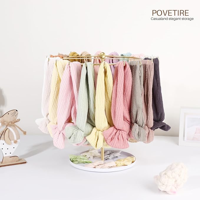 POVETIRE Baby Headband Holder Hair Bow Organizer - Image 7