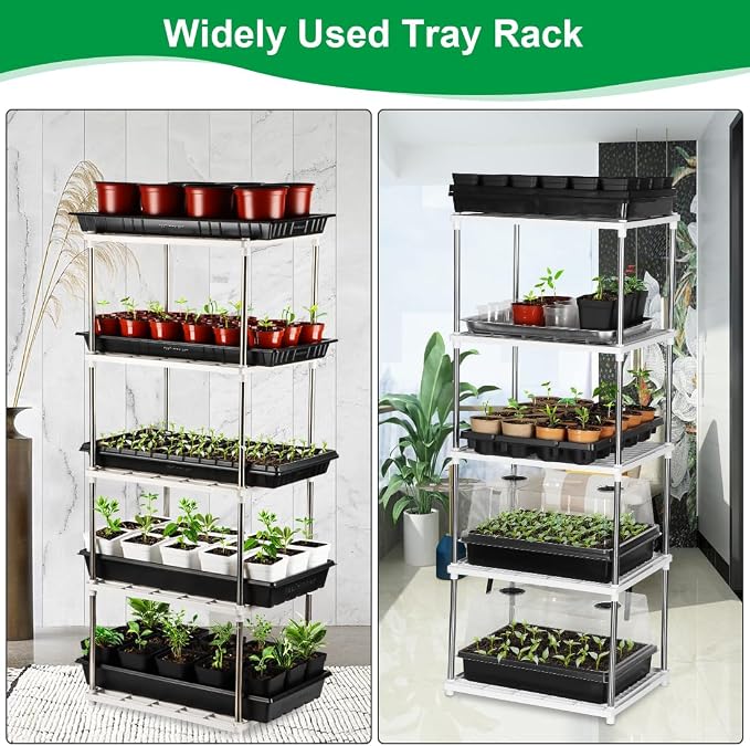 RooTrimmer 5 Layer Seed Starter Tray, Plant Stand, Storage - Image 7