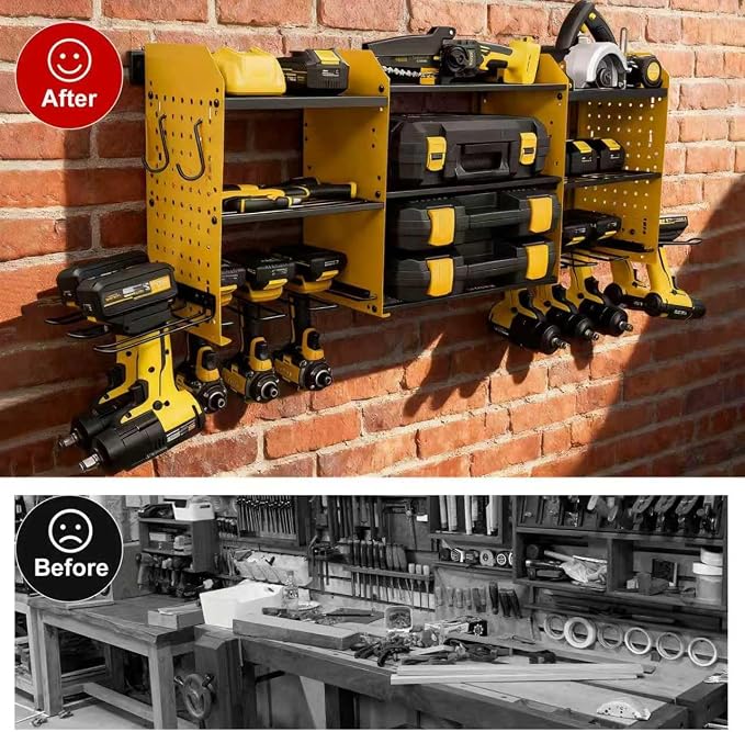 Large Power Tool Organizer Wall Mount - Image 5