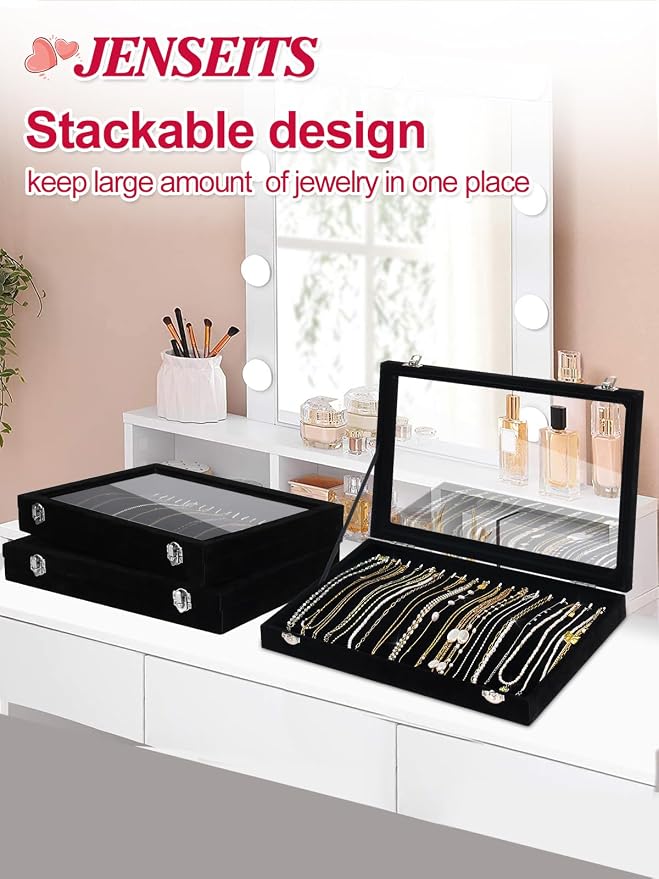 Jenseits Necklace Organizer Box, Tray - Image 9