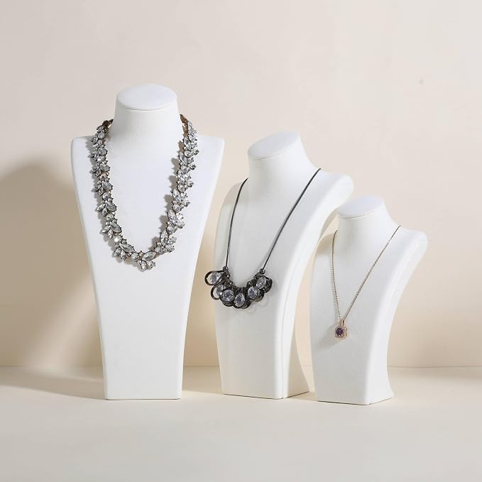 GemeShou White necklace storage organizer - Image 7