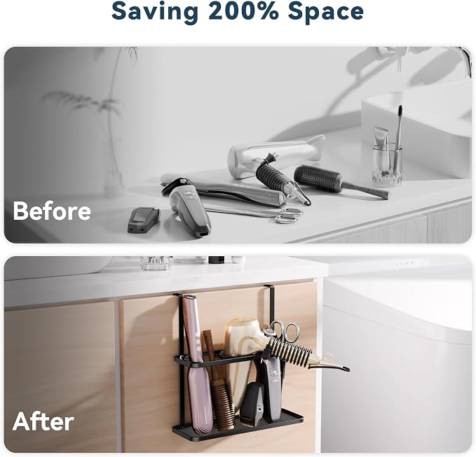 3-in-1 Hair Tool Organizer Holder - Image 4