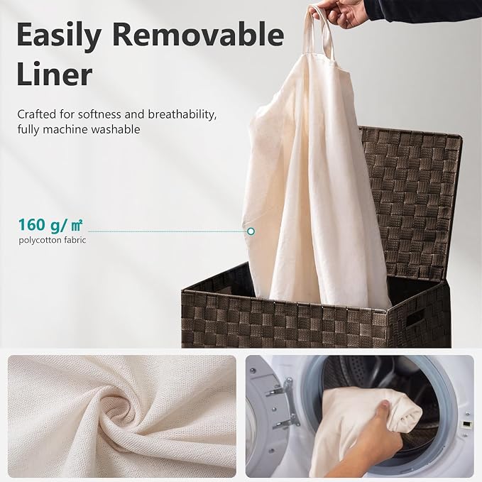 Foldable Laundry Hamper Basket - Image 6