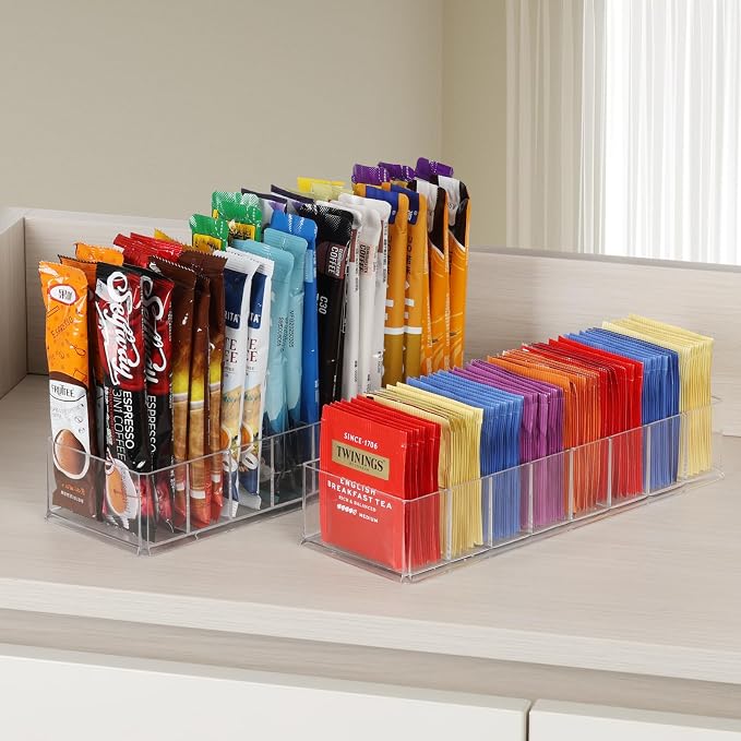 6 Pack Tea Bag Organizer, 8 Compartments - Image 9