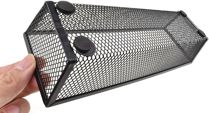 HAHIYO Stackable Mesh Tray Cup 9 x 3 x 2 inches Sturdy Container - Image 7
