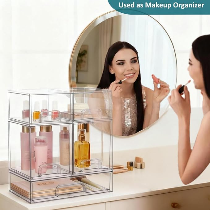 Baby Bottle Organizer for Countertop Food-grade Acrylic Storage for Cabinet | - Image 7