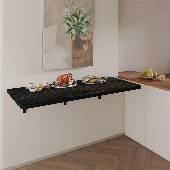 IAE Floating Wall Mounted Folding Table Desk - Image 8