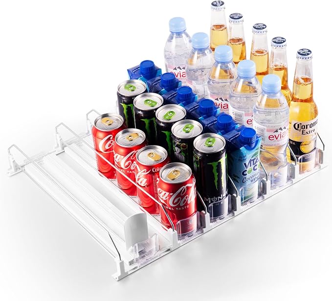 Coanto Drink Organizer for Fridge, Soda Can Dispenser for Refrigerator - Image 7