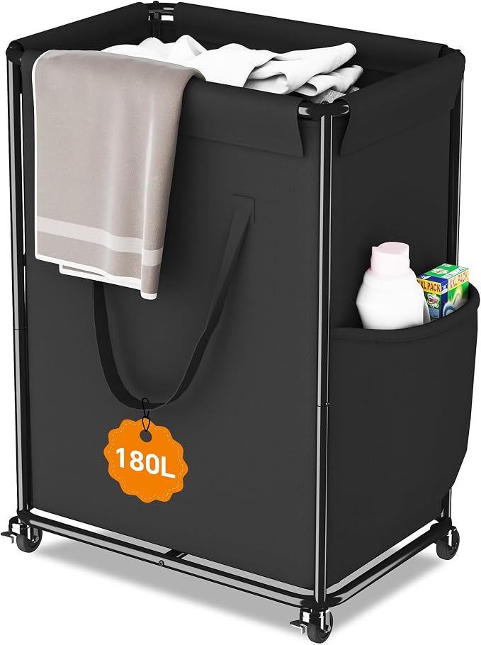 Homeiju 180L Large Laundry Hamper - Image 8