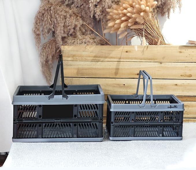 ZHJINGYU crates for storage, foldable crate - Image 7
