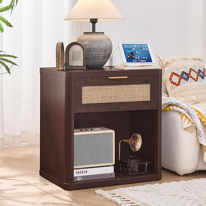 LEYAOYAO Rattan Nightstand - Image 9