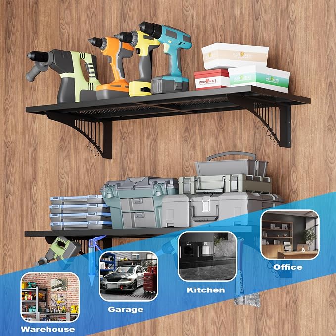 EROMMY 2-Pack 1.64x4ft Garage Shelving - Image 7