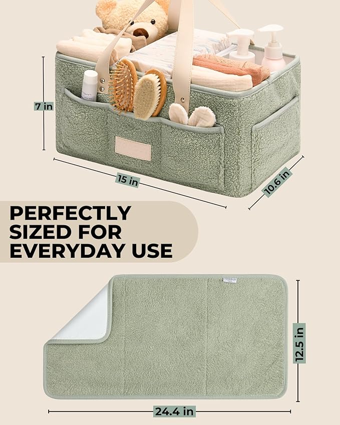 Baby Diaper Caddy Organizer - Image 8