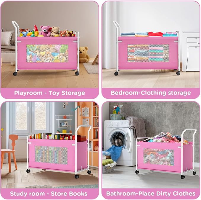 KEEGH Extra Large Toy Box for Kids - Image 8