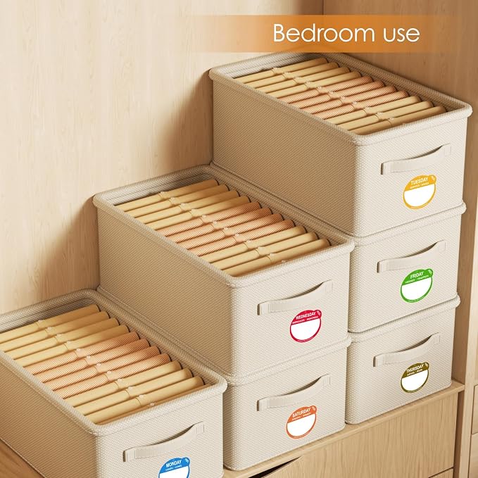 7000 Pcs 1 Inch Risepekt Removable Day Dots Food Labels 【English Español - Image 7