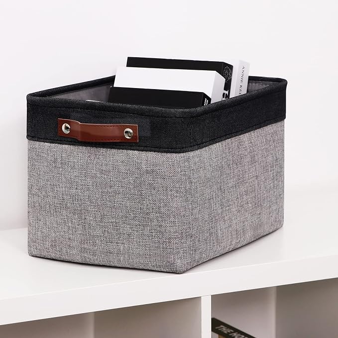 HNZIGE Storage Basket Bins Large Collapsible Storage Baskets - Image 7