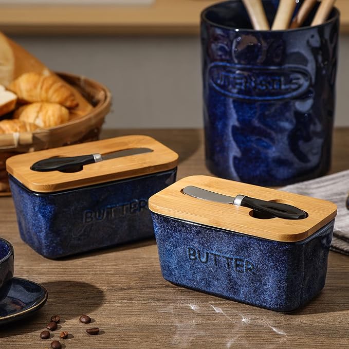 Ceramic Butter Dish Keeper Container - Image 6
