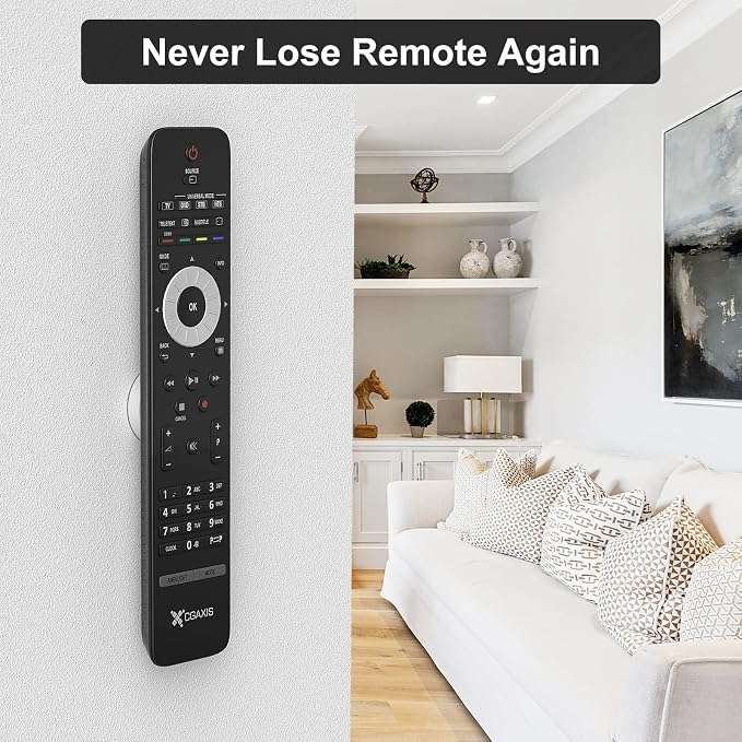 YYILIS Magnetic Remote Control Holder Wall Mount, 4 Pack Upgrade Remote Control - Image 7