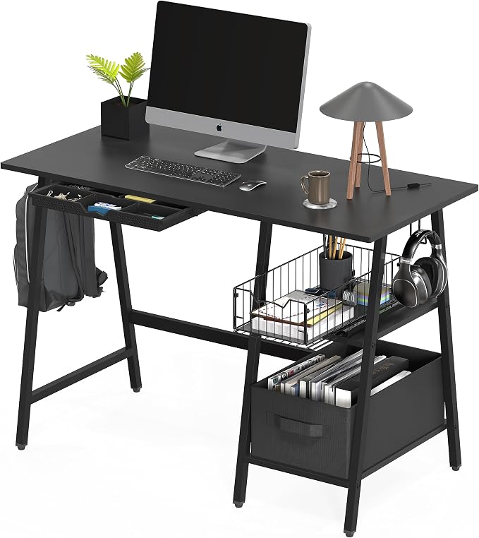 Simple Houseware Pull-Out Cabinet Sliding Basket, 17.2Dx9.7Wx5H, Under Sink or - Image 9