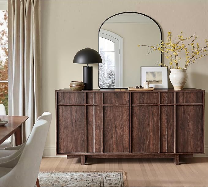 63" Sideboard Buffet Cabinet - Image 9