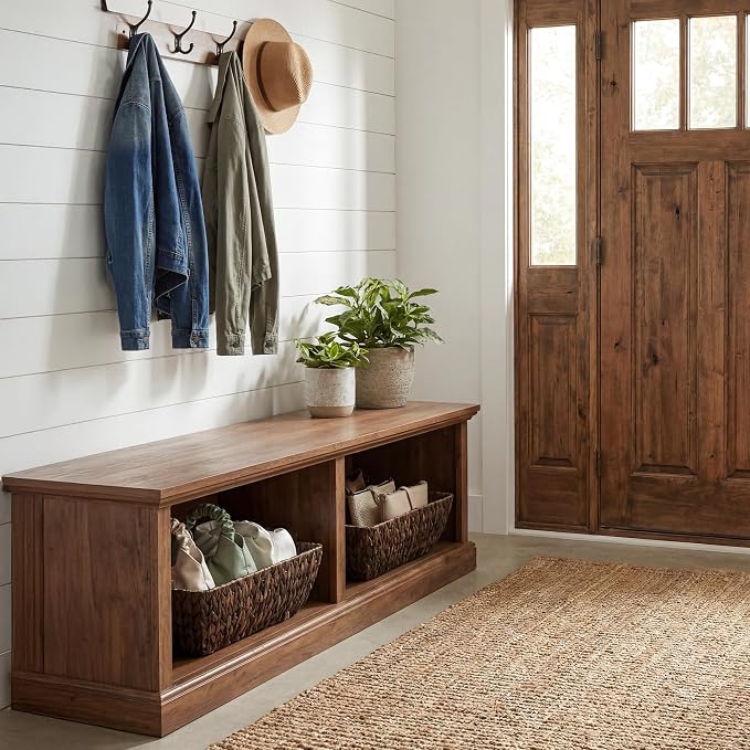 Storageworks Wicker Baskets for Shelves, Large Organizer Basket for Shelves - Image 7