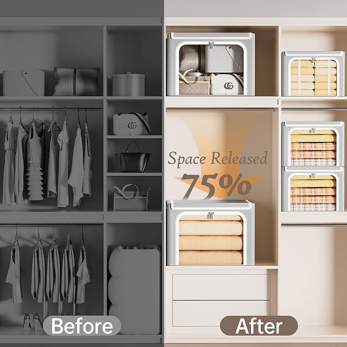 Yecaye Clothes Storage Bins - Image 8