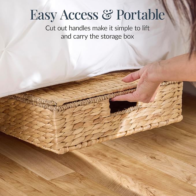 Best Choice Products Under Bed Storage Containers W/Lid, Wheels and Handles - Image 8