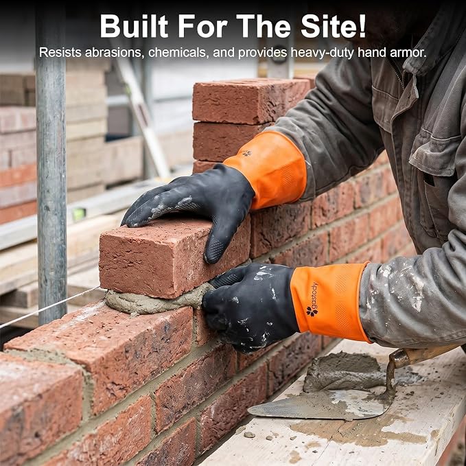 Gastody™ - Chemical Resistant Gloves, Heavy Duty Safety Work Gloves, Resist Acid - Image 9