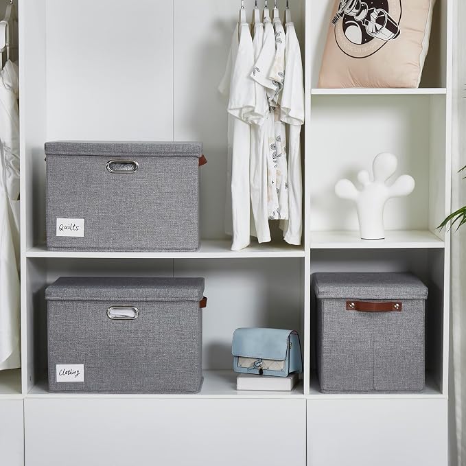 17" Large Collapsible Storage Bins - Image 7