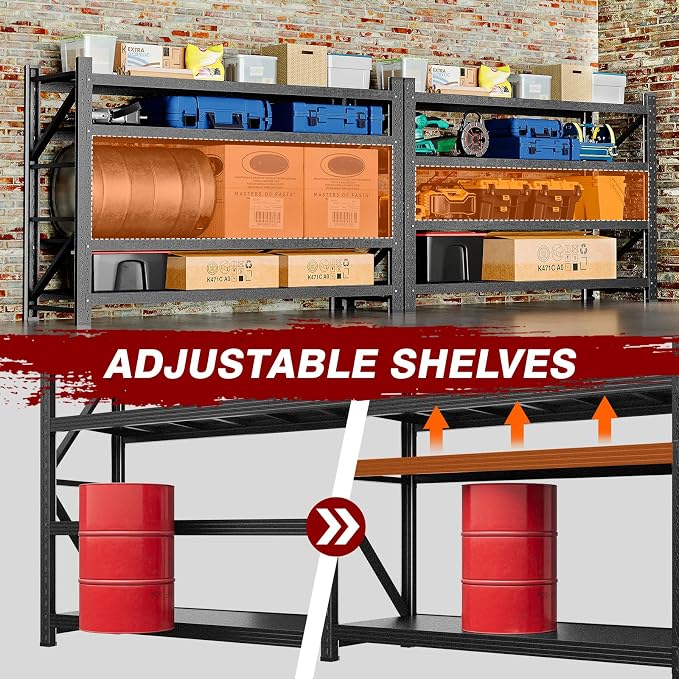9000LBS Metal Steel Storage Shelves - Image 6