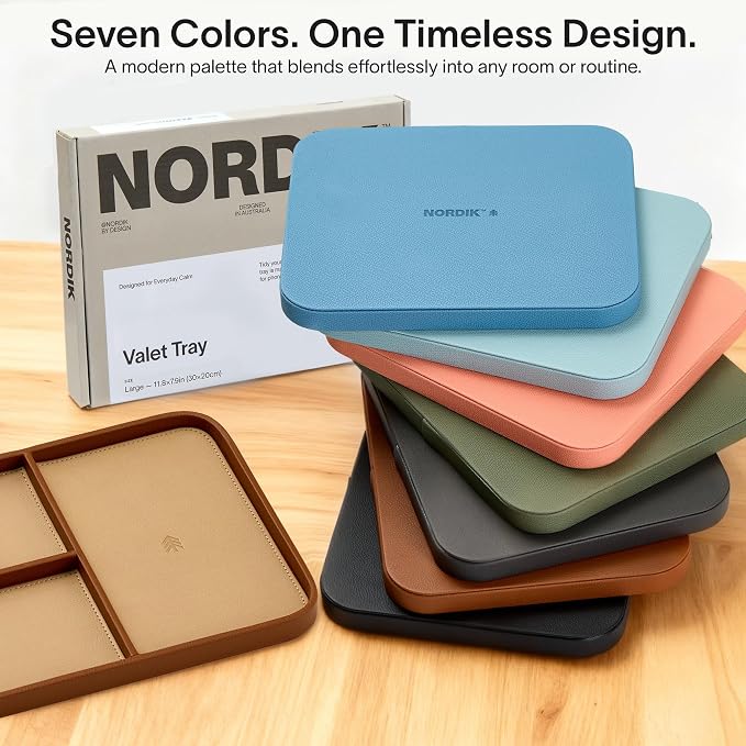 Nordik Leather Valet Tray - Image 7