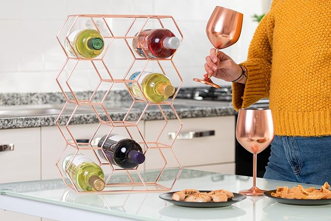 Gusto Nostro Countertop Wine Rack - Image 9