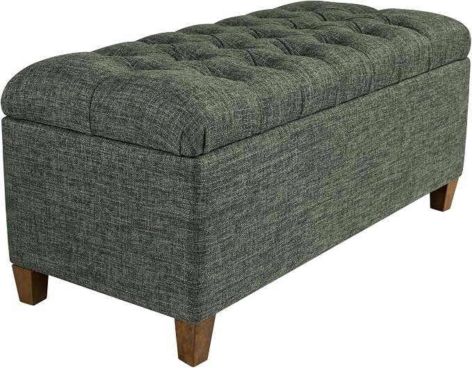 HomePop Ainsley 40" Storage Ottoman Bench - Image 12