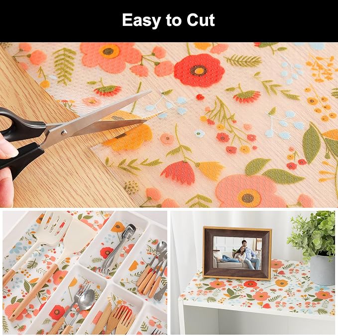 Cooyes Shelf Liner – Premium Non-Adhesive Cabinet & Drawer Liner - Image 7