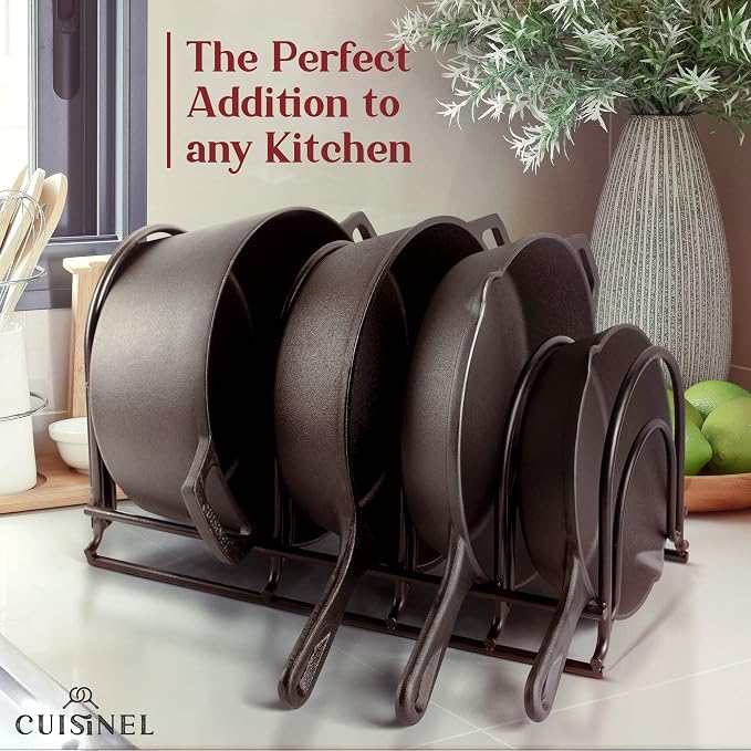 Cuisinel Pots and Pans Organizer Rack - Image 6