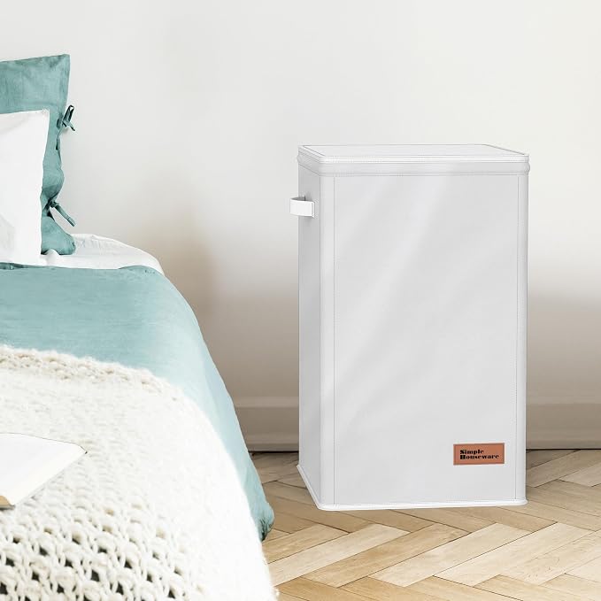 Simple Houseware Foldable Laundry Hamper Basket - Image 8