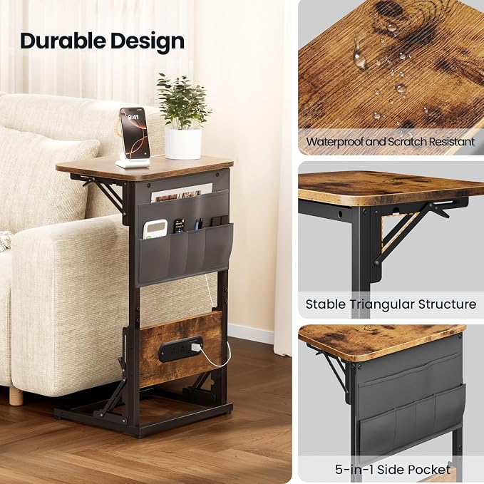 HLDIRECT C Shaped End Table - Image 8