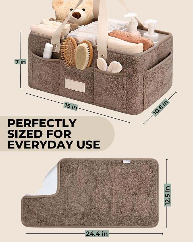 Baby Diaper Caddy Organizer - Image 8