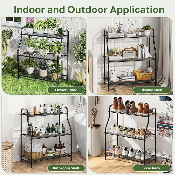 Simple Trending Plant Stand Indoor Outdoor, Plant Shelf - Image 7
