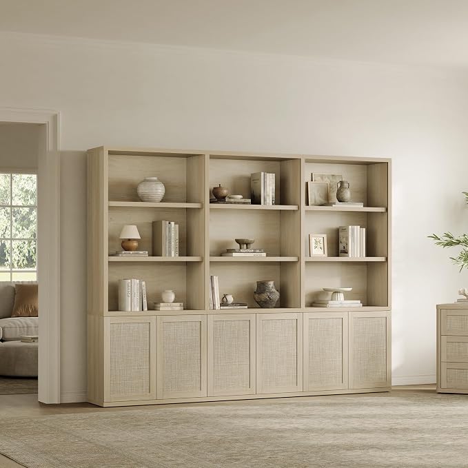 SICOTAS 70.5" Tall Bookshelf - Image 9