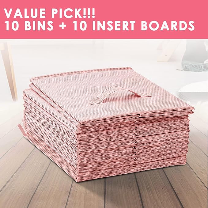 Criusia Storage Cubes- 11 Inch Cube Storage Bins - Image 7