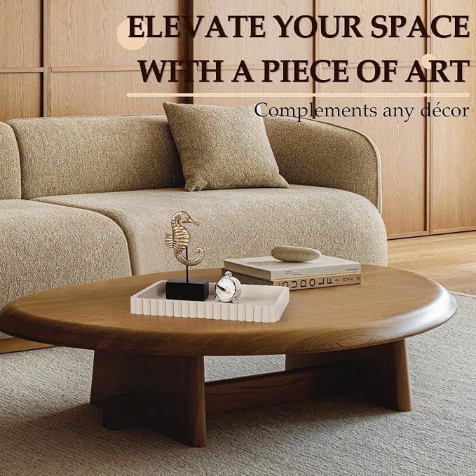 Concrete Decorative Tray for Coffee Table Decor, Rectangular Modern Decorative - Image 7