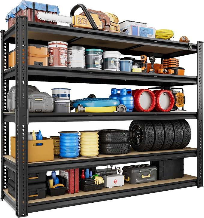 Durstruct 48" W Garage Shelving Heavy Duty 3100LBS Storage Shelves | Adjustable - Image 8