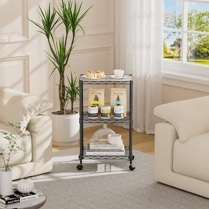 SINGAYE Shelf Closet Wire Shelving:Adjustable Metal Unit - Image 9