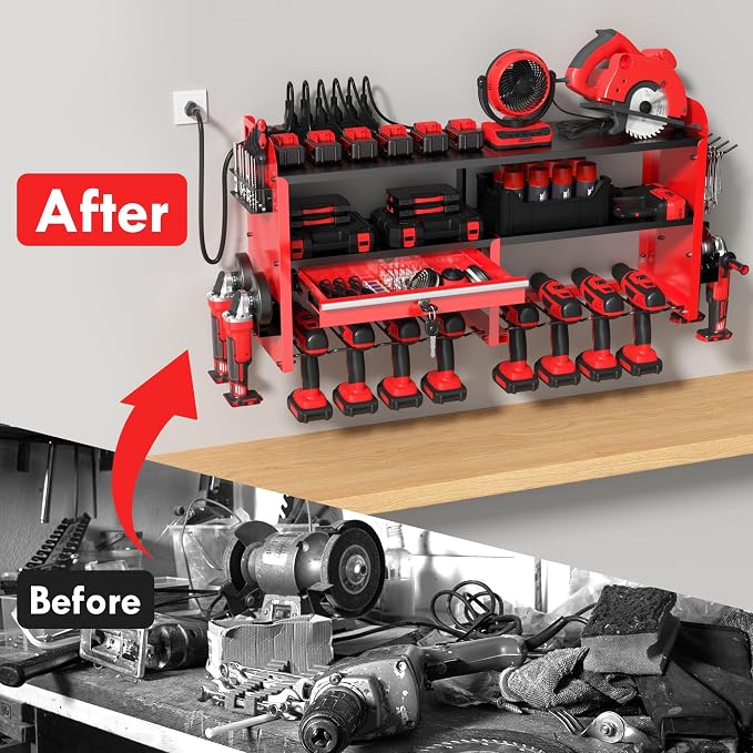 KSVO Power Tool Organizer Wall Mount - Image 7