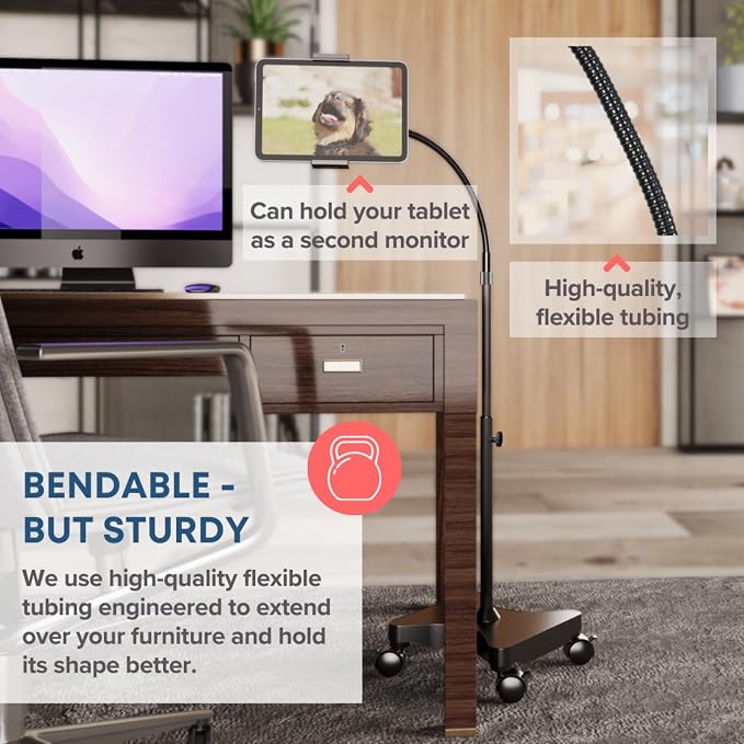 LEVO Adjustable Height Floor Stand on Wheels - Image 9