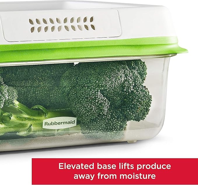 Rubbermaid FreshWorks Produce Saver, Large Storage Containers - Image 4
