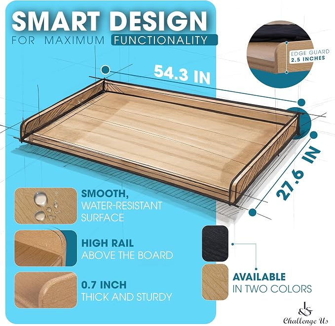 No-Installation HDPE Washer Dryer Countertop – Non-Slip, Anti-Scratch Laundry - Image 7